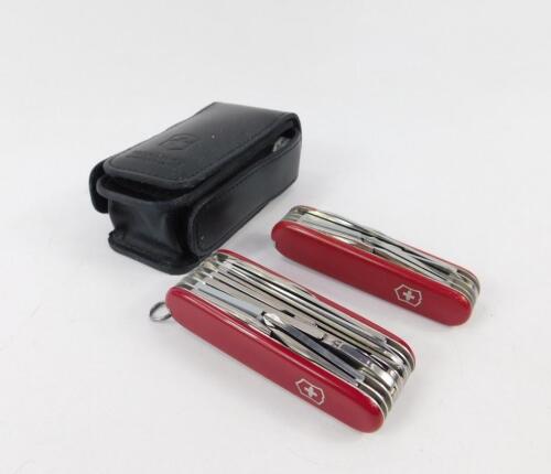 A Swiss Victorinox pocket survival kit