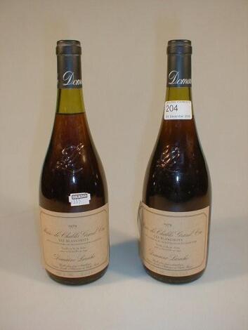 Two bottles of Domaine Laroche - Marc De Chablis Grand Cru