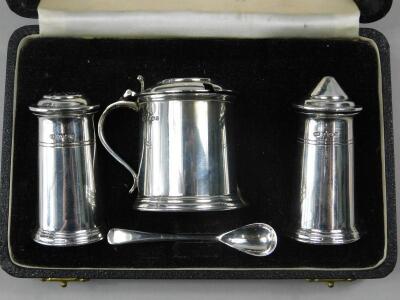 An Elizabeth II silver cruet - 2