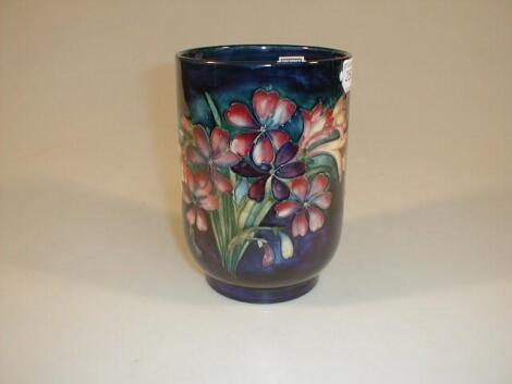 A Moorcroft Pottery Freesia Vase