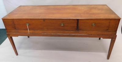 A 19thC mahogany sideboard