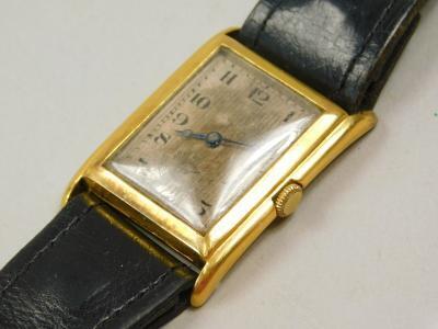 A 1930s gentleman's wrist watch