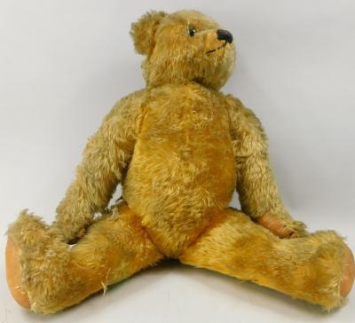 A large plush teddy bear