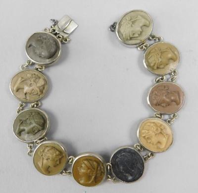 A Grand Tour type bracelet