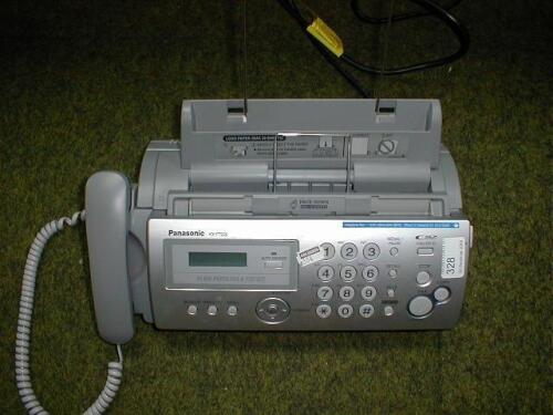 A Panasonic fax machine