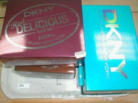 DKNY boxed sets of aftershave