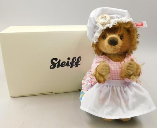 A Steiff Beatrix Potter Mrs Tiggywinkle limited edition bear