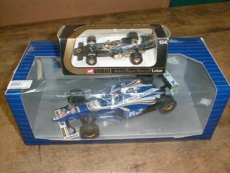 Two model racing cars