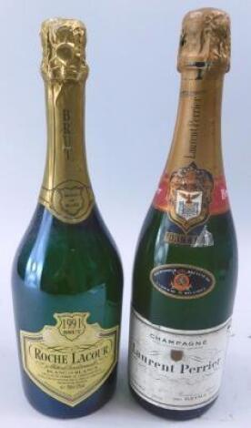 Two bottles of champagne