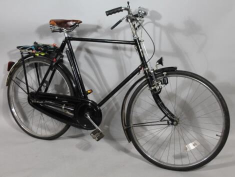 A gentleman's metal framed original Pashley Police bicycle