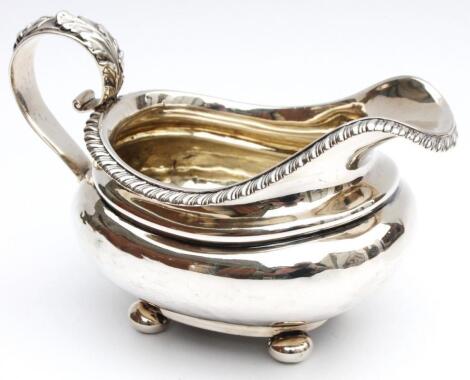 A George V silver jug