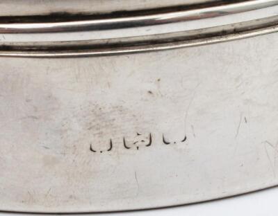 An early 20thC silver powder box - 3