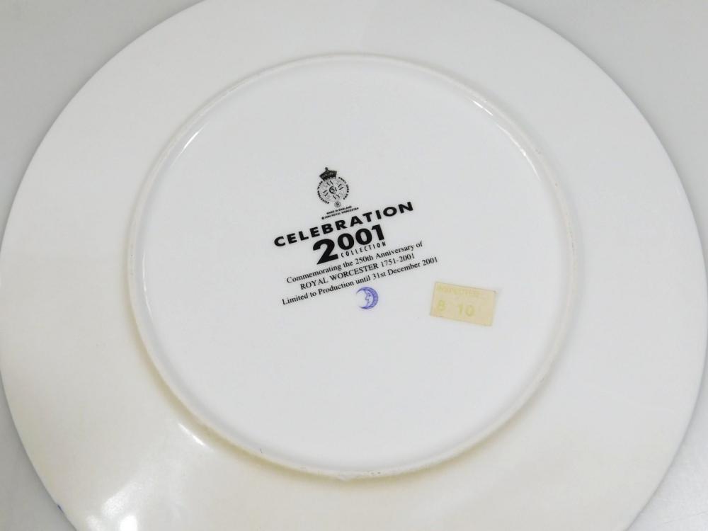 A Royal Worcester Celebration 2001 limited edition bowl