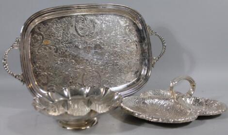 Various silver plate