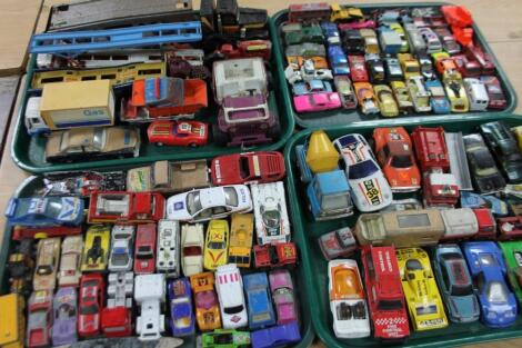 Various die-cast vehicles