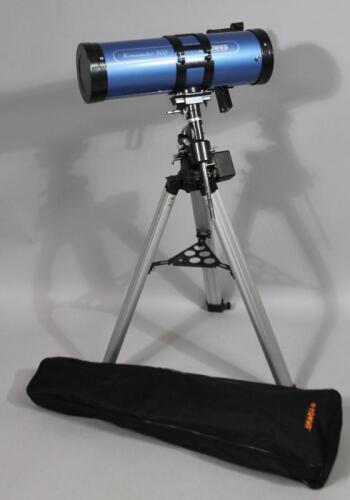 A Konus Konusmotor-500 telescope on tripod stand