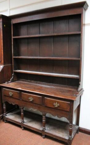 A 19thC oak dresser