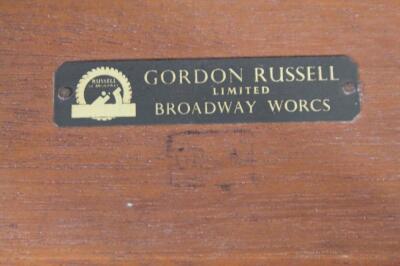 A nest of three Gordon Russell mahogany tables - 2