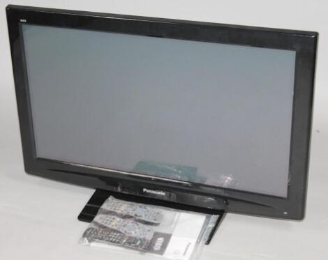 A Panasonic Viera 38" television