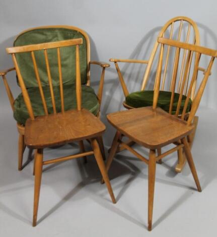 A collection of Ercol furniture