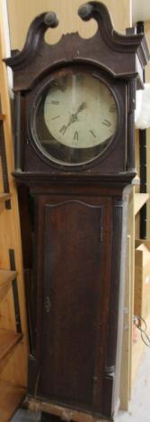 A 19thC longcase clock