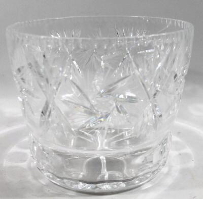 A 20thC crystal jardiniere