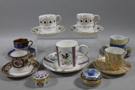 Various cabinet cups