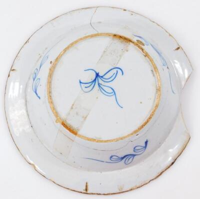 An early 18thC English Delft bowl - 4