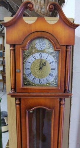 A Tempus Fugit longcase clock