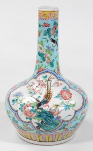 A 19thC Chinese Qing period bottle vase