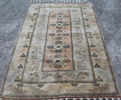 A Turkish rug