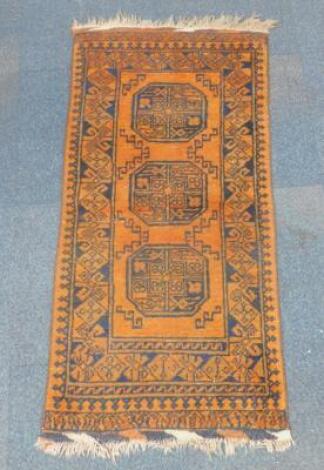 An Afghan rug