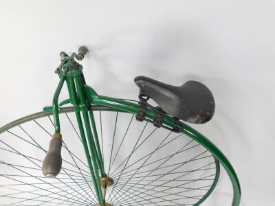 A green framed penny-farthing - 2