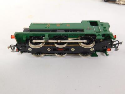 A Hornby 00 LMR locomotive and tender - 2