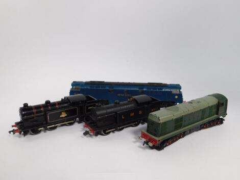 A Hornby 00 type 20 diesel locomotive