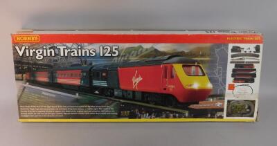 A Hornby 00 Virgin Trains 125 Electric Train Set