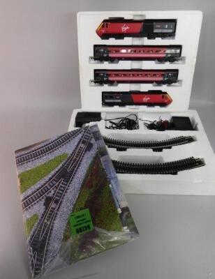 A Hornby 00 Virgin Trains 125 Electric Train Set - 2