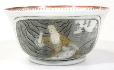 A 18thC Chinese European style small bowl - 3