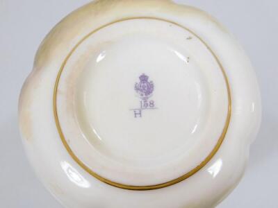 A Royal Worcester Stinton squat vase - 3