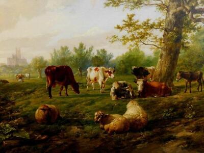 Thomas Sidney Cooper (1803-1902). In the Whitehall Meadows Canterbury - 4