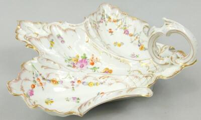 An early 20thC P.Donath Silesian German porcelain dish