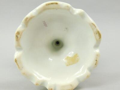 A 19thC Continental porcelain vase - 4