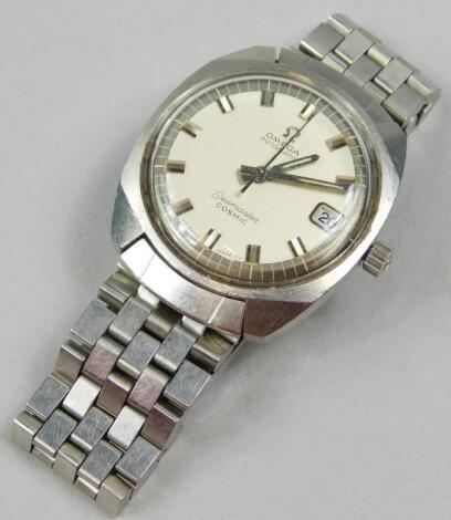 An Omega Seamaster gent's wristwatch