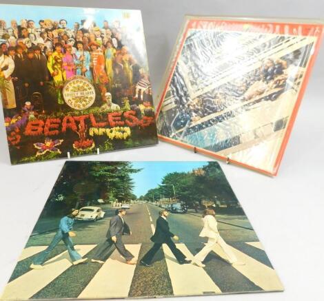 Three Beatles albums