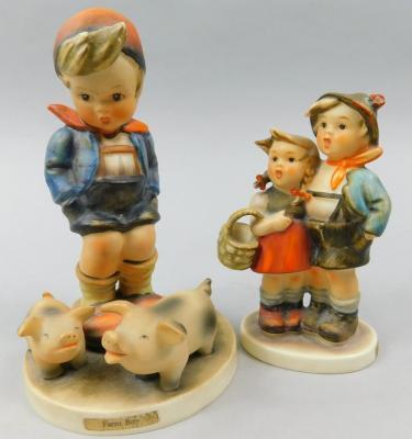 A Goebel Hummel figure Farm Boy