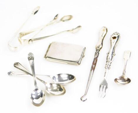 Various silver and flatware