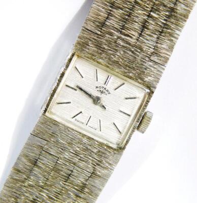 A Rotary silver ladies wristwatch