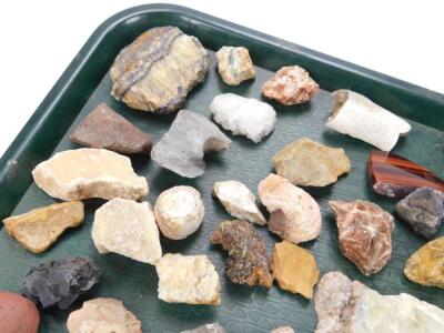 Various rough cut polished and other rocks - 4