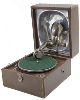 A mid 20thC Decca miniature tabletop gramophone