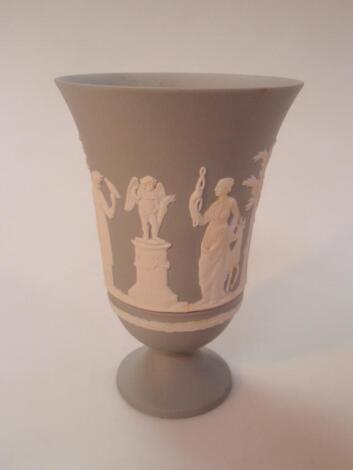 A Wedgwood Jasperware bell shaped vase